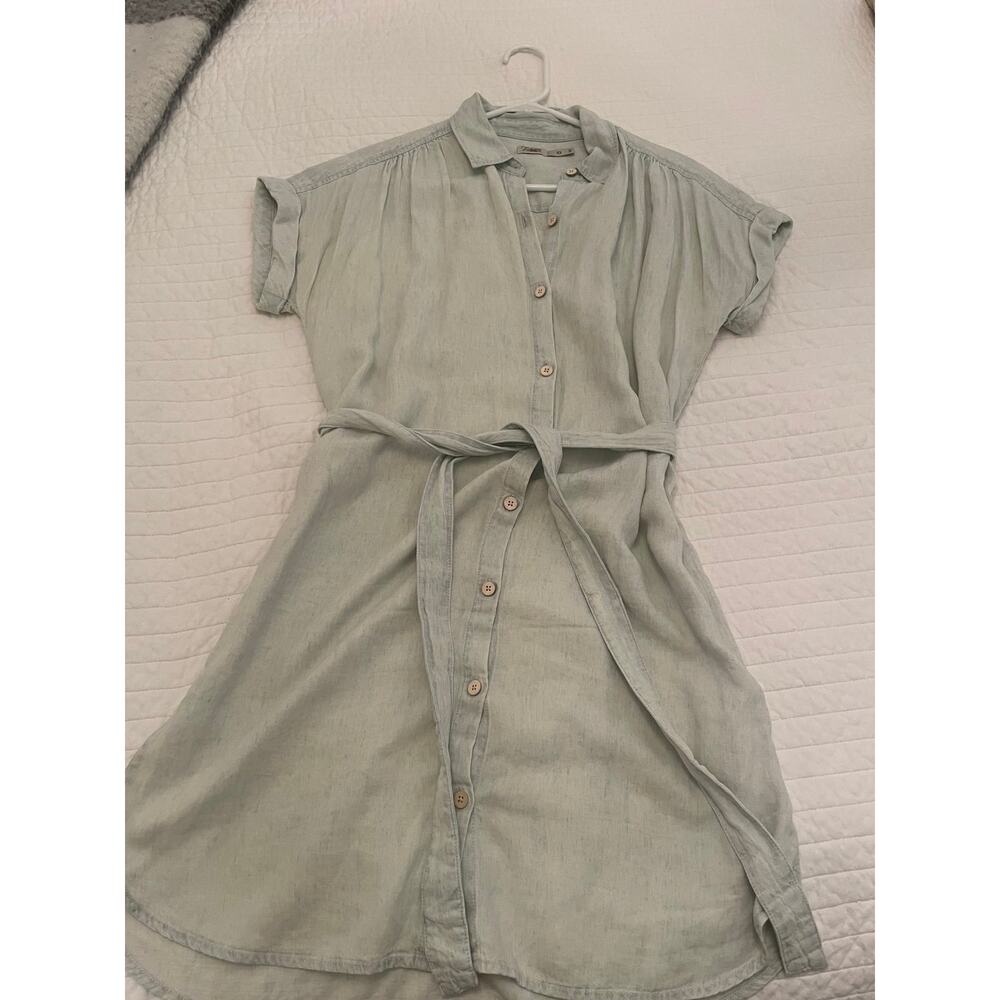 Faherty Shirt Dress - Picture 4 of 4